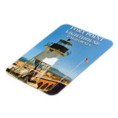 Fort Point Lighthouse, California Flex Magnet (Linke Seite)