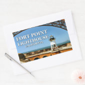 Fort Point Lighthouse, California Stickers (Umschlag)
