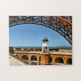 Fort Point Lighthouse, Kalifornien Jigsaw Puzzle