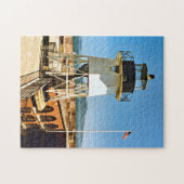 Fort Point Lighthouse, Kalifornien Jigsaw Puzzle (Horizontal)