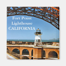 Fort Point Lighthouse, Kalifornien Magnet