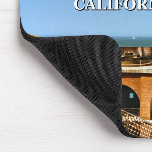 Fort Point Lighthouse, Kalifornien, Mousepad (Ecke)