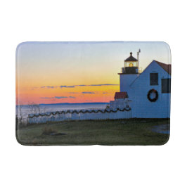 Fort Point Lighthouse, Maine Bath Mat Badematte