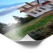 Fort Point Lighthouse Maine Foto Print (Ecke)