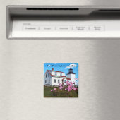Fort Point Lighthouse, Maine Magnet (In Situ (Geschirrspüler))