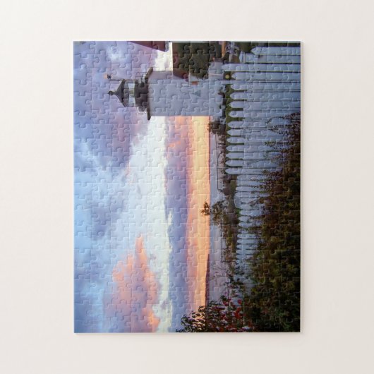 Fort Point Lighthouse, Maine Puzzle (Vertikal)