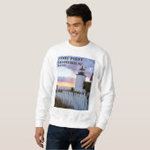 Fort Point Lighthouse, Maine Sweatshirt (Vorne ganz)