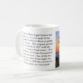 Fort Point Lighthouse, Maine Tasse (Vorderseite Links)