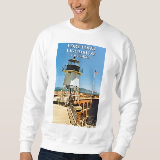 Fort Point Lighthouse, San Francisco Sweatshirt (Vorderseite)