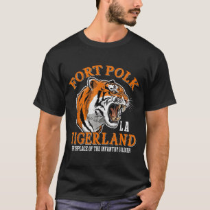Fort Polk Tigerland Vietnam Kriegsveteran Infanter T-Shirt