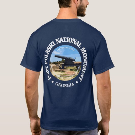 Fort Pulaski (NM) T-Shirt (Rückseite)