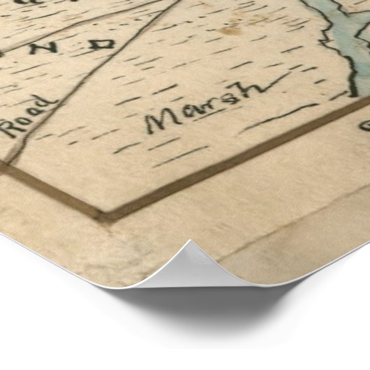 Fort Pulaski Poster (Ecke)