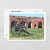 Fort Pulaski Weapon Postcard Postkarte (Vorne/Hinten)