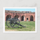 Fort Pulaski Weapon Postcard Postkarte (Vorderseite)