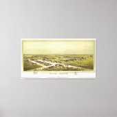 Fort Reno Oklahoma Territory 1891 Lithograph Leinwanddruck (Vorderseite)