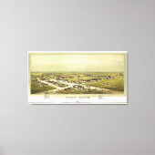 Fort Reno Oklahoma Territory 1891 Lithograph Leinwanddruck (Vorderseite)