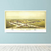 Fort Reno Oklahoma Territory 1891 Lithograph Leinwanddruck (Insitu (Holzboden))