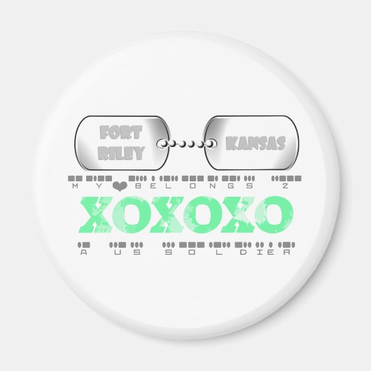 Fort Riley Magnet (Vorne)