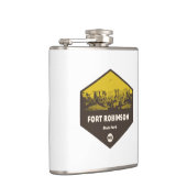 Fort Robinson Staat Park Nebraska Flachmann (Rechts)