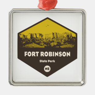 Fort Robinson State Park Nebraska Ornament Aus Metall