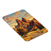 Fort Robinson State Park USA -> Fort Robinson Stat Magnet (Rechte Seite)