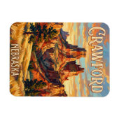 Fort Robinson State Park USA -> Fort Robinson Stat Magnet (Horizontal)