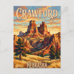 Fort Robinson State Park USA -> Fort Robinson Stat Postkarte