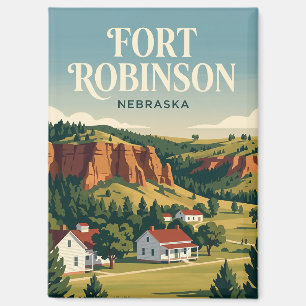 Fort Robinson State Park USA Magnet