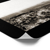 Fort Rock, Oregon Foto 1911 Poster (Ecke)