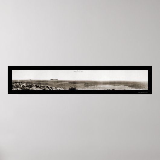 Fort Rock, Oregon Foto 1911 Poster (Vorne)