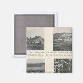 Fort Ross, Kalifornien Magnet (Vorderseite/Rückseite)