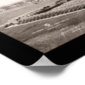 Fort Sam Houston, Texas Foto 1916 Poster (Ecke)