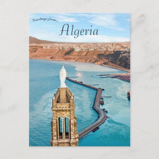 Fort Santa Cruz Oran Algeria Postcard Postkarte (Vorderseite)