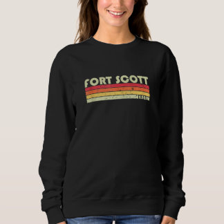 FORT SCOTT KS KANSAS Funny City Zuhause Root Gift  Sweatshirt