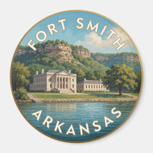 Fort Smith Arkansas Historische Reise Magnet