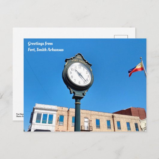 Fort Smith, Arkansas Postcard Postkarte (Vorne/Hinten)