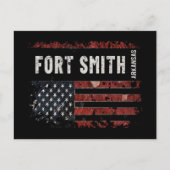 Fort Smith Arkansas Postkarte (Vorderseite)