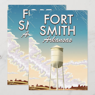 Fort Smith Arkansas Reiseplakat