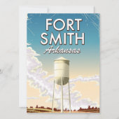 Fort Smith Arkansas Reiseplakat (Vorderseite)