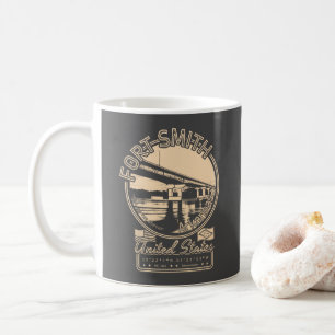 FORT SMITH ARKANSAS - STADT FORT SMITH VINTAG KAFFEETASSE