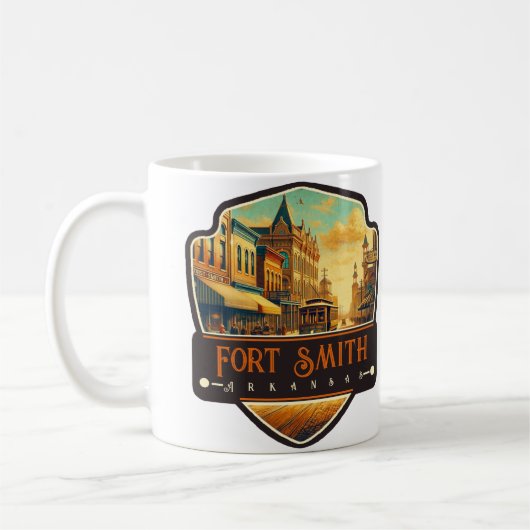 Fort Smith, Arkansas | VINTAG Kaffeetasse (Links)