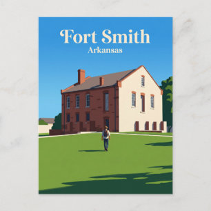 Fort Smith National Historic Site USA Postkarte