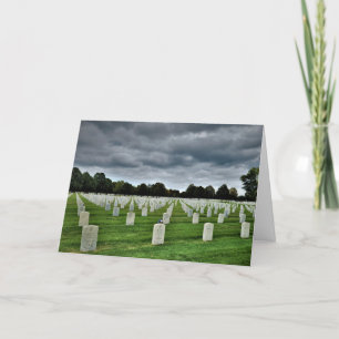 "Fort Snelling National Cemetery" Beileidskarte Karte