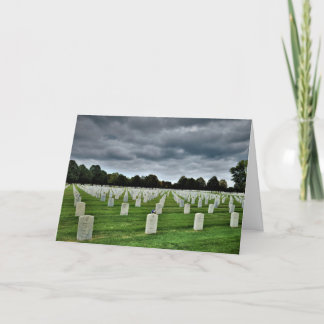 "Fort Snelling National Friedhof" Sympathiekarte Karte
