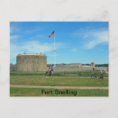 Fort Snelling Postkarte (Vorderseite)
