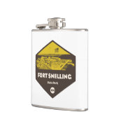 Fort Snelling Staat Park Minnesota Flachmann (Links)