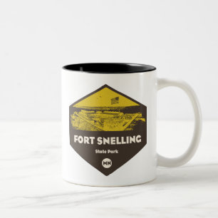 Fort Snelling Staat Park Minnesota Zweifarbige Tasse