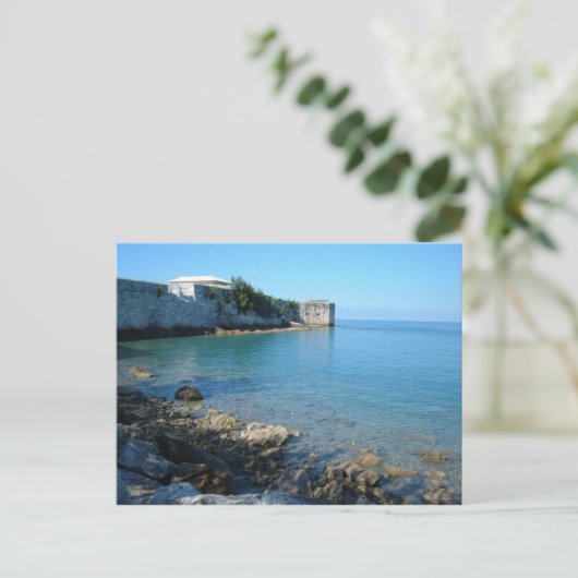 Fort St. Catherine, Bermuda Postkarte (Stehend Vorderseite)