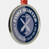 Fort Sumter (B&G) Ornament Aus Metall (Rechts)