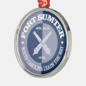 Fort Sumter (B&G) Ornament Aus Metall (Links)